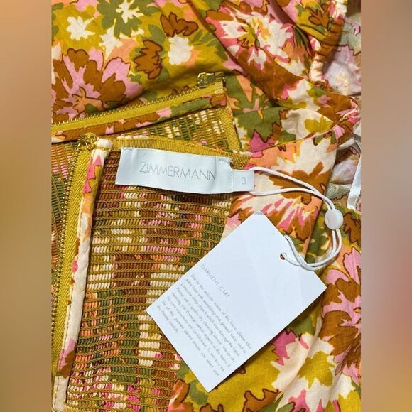Zimmermann Violet Crop Top size 3/us size 10 - Picture 13 of 14